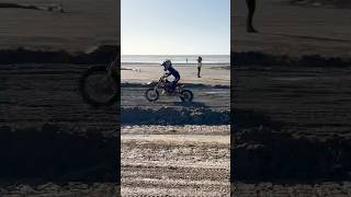 motocrosslifestyle mxkidstrack beach beachrace ktm65 [upl. by Nawj508]