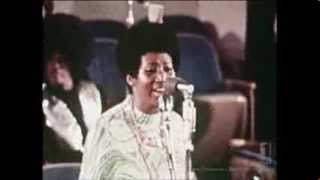 Young Aretha Franklin performs Climbing Higher Mountains in Church amp Her Fathers Proclaims [upl. by Aivart638]