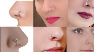 gold nose pin designsgold nose ringgold jewellery designsAbeeha fashion trends [upl. by Milone331]