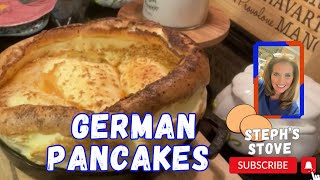 How to Make German Pancakes  Easy Recipe With Simple Ingredients  Steph’s Stove [upl. by Noled]