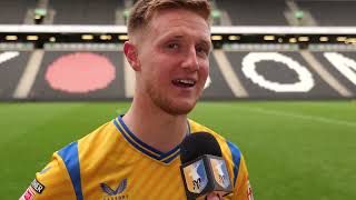 Davis KeillorDunn on victory at MK Dons [upl. by Enorahs]