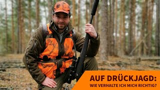 Auf Drückjagd Tipps zu Verhalten und Ausrüstung [upl. by Ruosnam]