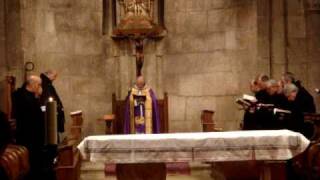 Cantos Gregorianos en el Monasterio de San Salvador de Leyre [upl. by Amalberga]