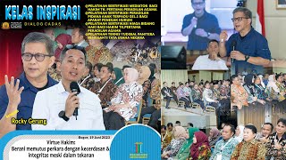 ROCKY GERUNG  KELAS INSPIRATIF  PUSDIKLAT TEKNIS PERADILAN  MAHKAMAH AGUNG CORPORATE UNIVERSITY [upl. by Lolande]