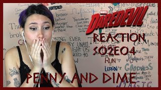 Daredevil Reaction S02E04 Penny and Dime [upl. by Sinegra]