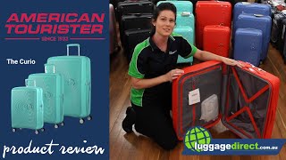 American Tourister Curio Product Review 2022 [upl. by Annaegroeg]