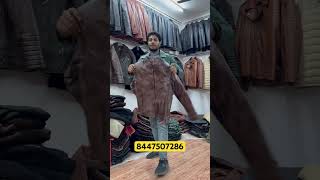 Cheapest leather jacket buy single also  Leather jacket by hunk leather shortsvideo [upl. by Maighdiln]