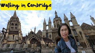 Walking in Cambridge  full day [upl. by Aniuqal626]