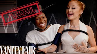 Ariana Grande et Cynthia Erivo Wicked passent au détecteur de mensonges  Vanity Fair [upl. by Sillyhp]