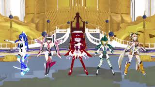 【MMD】キラメいて唄えば♪シンフォギアでキラメイダンス 戦記絶唱シンフォギアXDコラボ Machine Sentai Kiramager × Senki Zesshou Symphogear [upl. by Maximilien]