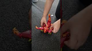 transforming Bakugan Dragonoid Maximus 8Inch Figure Lights Sounds Battle Planet [upl. by Ludovika]