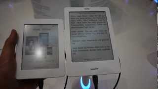 Kobo Mini eBook Reader Hands On [upl. by Eilis218]