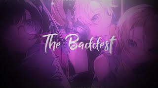 The baddest  KDA  Audio edit [upl. by Oidale]