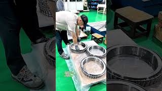 Tapered roller assembly process bearing mechanical maintenance [upl. by Arsi]