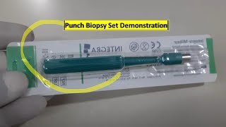 4mm and 6 mm Punch Biopsy set Demonstration [upl. by Lebiram]