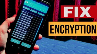 Fix Encryption On Custom Recovery  Android 12 ROMs [upl. by Agathy]