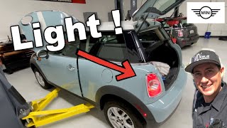 Replacing Tail Light  MINI Cooper [upl. by Stesha]