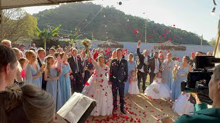 Aline Jastrow e Cristian Herbst Casamento pomerano  Sta Ma de JetibáES [upl. by Sidnal]