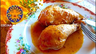 Pollo en Salsa de Naranja [upl. by Martguerita]