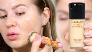 Viral MAC Studio Radiance Foundation Review  Milabu [upl. by Lizzie]