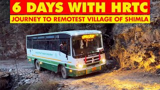 HRTC’s longest Intradistrict route  SHIMLA TO MASHOT  Part 1। Travel Guide  Himbus [upl. by Swee]