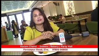 THE Karamchand sweets and bakery and restaurant Zira Punjab Firozpur road sharma ji 420 news channel [upl. by Ayanej]