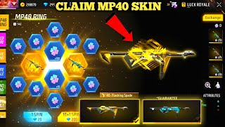 POKER MP40 RING EVENT TODAY FREE FIRE NEW EVENT FF NEW EVENT TODAY NEW FF EVENT GARENA FREE FIRE [upl. by Sou]