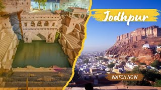 Jodhpur Blue City Tour  Jodhpur Travel Vlog in RajasthanIndia [upl. by Yeclehc]