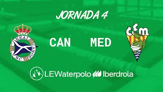 LEWaterpolo Iberdrola J4  Simalga Real Canoe NC  CE Mediterrani [upl. by Sicular179]