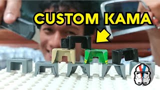 Easy tutorial Custom Kama for Lego Minifigure [upl. by Ielarol7]