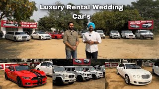 Luxury Wedding Rental Cars  G Wagon  Mustang  Hammer  Limo  Range Rover  Royal Limos Punjab [upl. by Ttegdirb3]