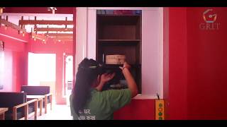 Dumbwaiter lift  Food Laundry Groceries elevator in Nepal [upl. by Justus]