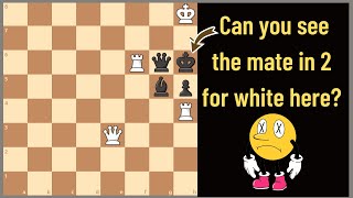 Amazing Mate in 2 Moves Puzzle [upl. by Gunnar]