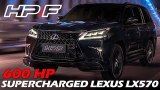 HPF POWER UPGRADES  LEXUS 570 Supercharged Stage 2 [upl. by Yadrahs292]