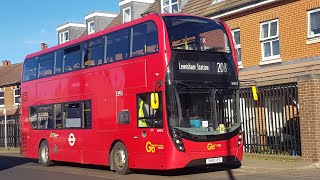 Full Route Visual  Diversion  208 Orpington Perry Hall Road  Lewisham Station EH315 YW19VPG [upl. by Valentine]