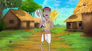 ईमानदार लकड़हारा  New Hindi Kahaniya  SSOFTOONS Hindi Kahani  Moral Stories in Hindi [upl. by Leonardo]