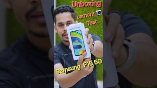 Samsung f15 5G unboxing and camera test review Samsung f15 camera zoom test samsungf15 shorts [upl. by Katine]