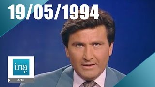 20h France 2 du 19 mai 1994  Libération des otages français de Serbie  Archive INA [upl. by Liagabba704]