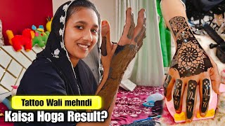 Kaisa Hoga Final Result   Mehndi Design Stickers  Tattoo Wali mehndi  Mehndi Designs [upl. by Nyladgam376]