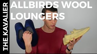 First Look Allbirds Lounger Review  Worlds Most Comfortable Shoes 20 [upl. by Arocat]