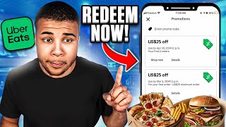 How To FixAdd Uber Eats Promo Codes Not Applied 2024 [upl. by Nomahs]