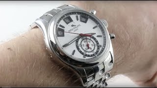 Patek Philippe 59601A001 STEEL Annual Calendar Chronograph Flyback Luxury Watch Review [upl. by Lumpkin]