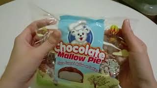 CHOCOLATE MALLOW PIE MALLOW ON COOKIES [upl. by Esli]