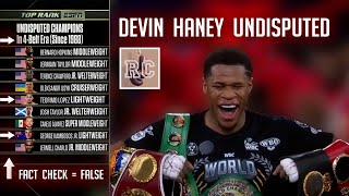 ESPN Boxing was WRONG about Modern 4 Belt Era [upl. by Nnyllatsyrc]