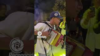 El Rubio Acordeón Tocando Conga 🔥🇩🇴viral rd shortvideos music musica merenguetipico shorts [upl. by Kare]