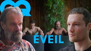 Wim Hof Iceman nous introduit au pouvoir de la respiration et de l’exposition au froid  GQ Éveil [upl. by Retsek]