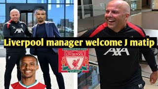 ✅Liverpool new manager welcome J matip as they both have a team discussions for💯 anfield and Fans 🔥 [upl. by Leinto793]