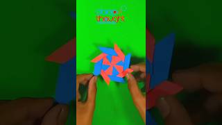 Ninja Origami Toy  How To Make a Paper Transforming Ninja Star  Origami  ninja star tutorial [upl. by Yahsal]