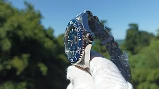 Davosa Ternos Ceramic Blue Dive Watch [upl. by Hareehat]