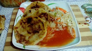 Como hacer Pupusas Revueltas paso a paso [upl. by Asilam739]